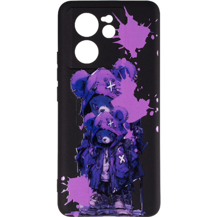 Чехол накладка Gelius Print Case UV для Xiaomi 13T, Bear