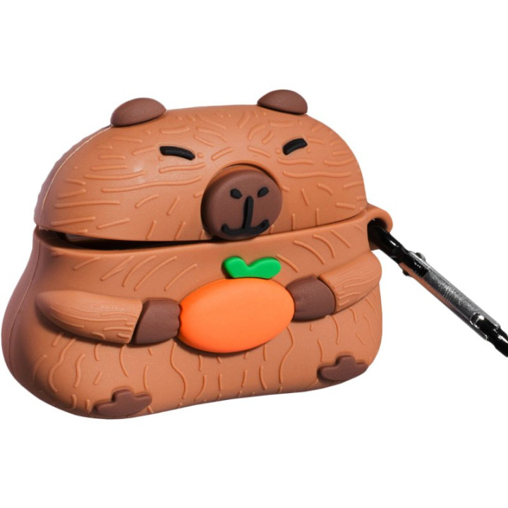 Чехол для наушников TPU Airpods Pro, Capybara