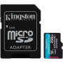 Карта памяти KIngston Canvas Go Plus microSDXC 256Gb (UHS-1 U3) (R-170Mb / s, W90Mb / s) + Adapter SD, Black