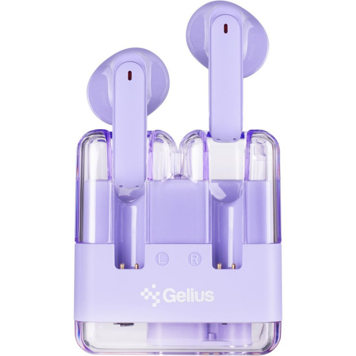Беспроводные Bluetooth наушники Gelius Monster GP-TWS043 TWS 300mAh, Violet