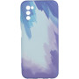 Чехол-накладка Watercolor Case для Samsung Galaxy A03s (A037) синий