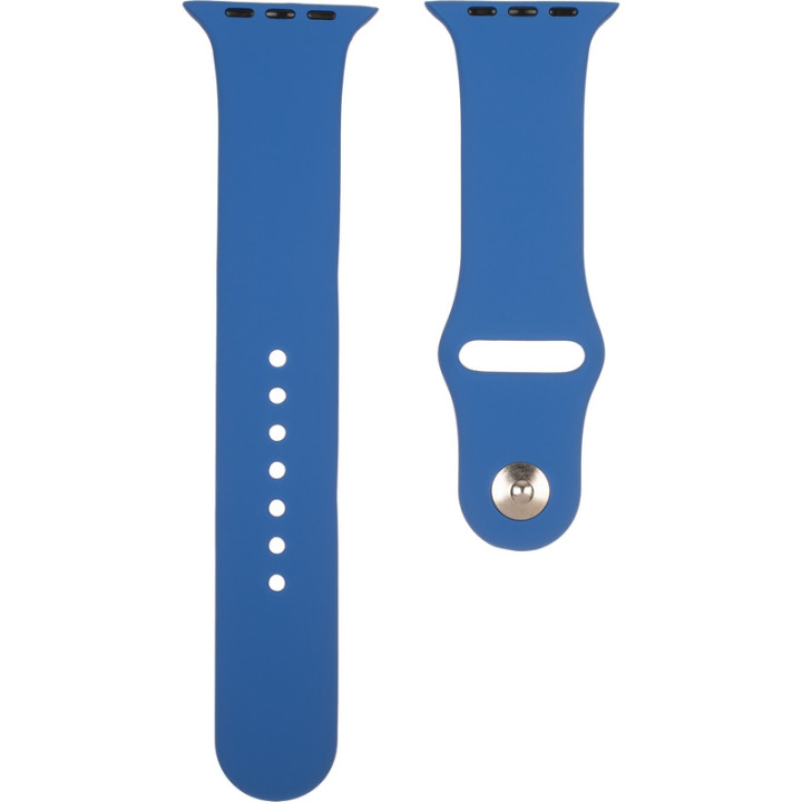 Ремешок Silicone для Apple Watch 42/44/45mm, BlueCobalt