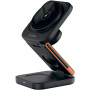 Беспроводное зарядное устройство Gelius Gravico 3in1 GP-WC014 15W, Black