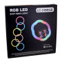 Лампа Ring RGB LC-318 (Flower Type), Black