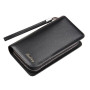 Мужское портмоне-клатч Baellerry на 2 отделения, Black