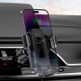 Автомобильный держатель HOCO HW2 15W 2A с функцией беспроводной зарядки, Black
