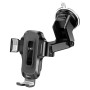 Автомобильный держатель HOCO HW3 15W 2A с функцией беспроводной зарядки, Black