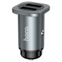 Автомобильное зарядное устройство  Hoco NZ4 2USB 2.4A Micro-USB, Gray