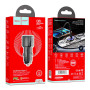 Автомобильное зарядное устройство Hoco NZ3 3A 2 Type-C QC3.0 20W, Black