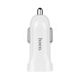 Автомобильное зарядное устройство Hoco Z2A 2USB 2.4A без кабеля, White