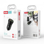 Автомобильное зарядное устройство XO CC33 QC 3.0 18W 1USB/1Type-C, Black