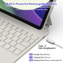 Чехол с Bluetooth - клавиатурой Magic Keyboard для iPad 2025 11" с RGB подсветкой