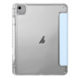 Чехол-книжка Glass Magnet Flip Cover для iPad Air 13 (2024) с комплектом защиты для камеры синий
