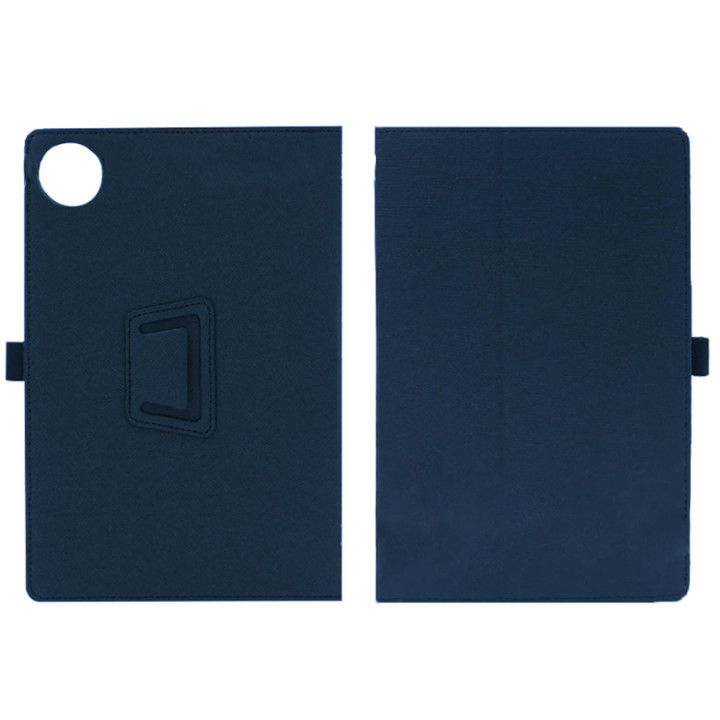 Чехол - книжка Textile Leather Case with Stand для Blackview Oscal Pad 16, Blue
