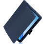 Чехол - книжка Textile Leather Case with Stand для Blackview Oscal Pad 16, Blue