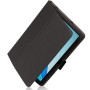 Чехол - книжка Textile Leather Case with Stand для Blackview Tab 11, Black