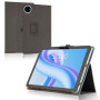 Чехол - книжка Textile Leather Case with Stand для Doogee Tab A9 / A9+ с резинкой-держателем для стилуса