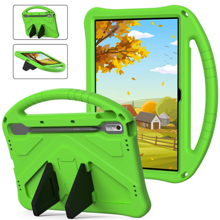 Чехол-накладка Kids with Stand для Lenovo Tab P11 Gen 2 с ручкой