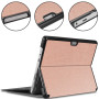 Чехол - книжка Custer Flip Cover для Microsoft Surface Pro 11 / 10 / 9 золотой