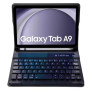 Чехол с Bluetooth - клавиатурой Glass Magnet Flip Cover 360 для Samsung Galaxy Tab A9 черный