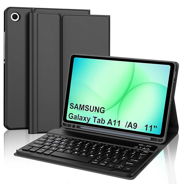 Чохол із Bluetooth - клавіатурою і мишкою Magnet Flip Cover для Samsung Galaxy Tab A11 / A9