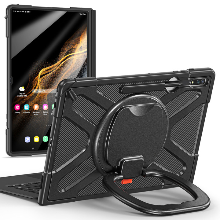 Противоударный чехол Pirate King Rotating Bracelet для Samsung Galaxy Tab S8 Ultra