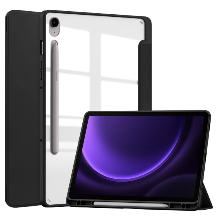 Чехол - книжка Glass Magnet Flip Cover для Samsung Galaxy Tab 10 FE / S9 FE