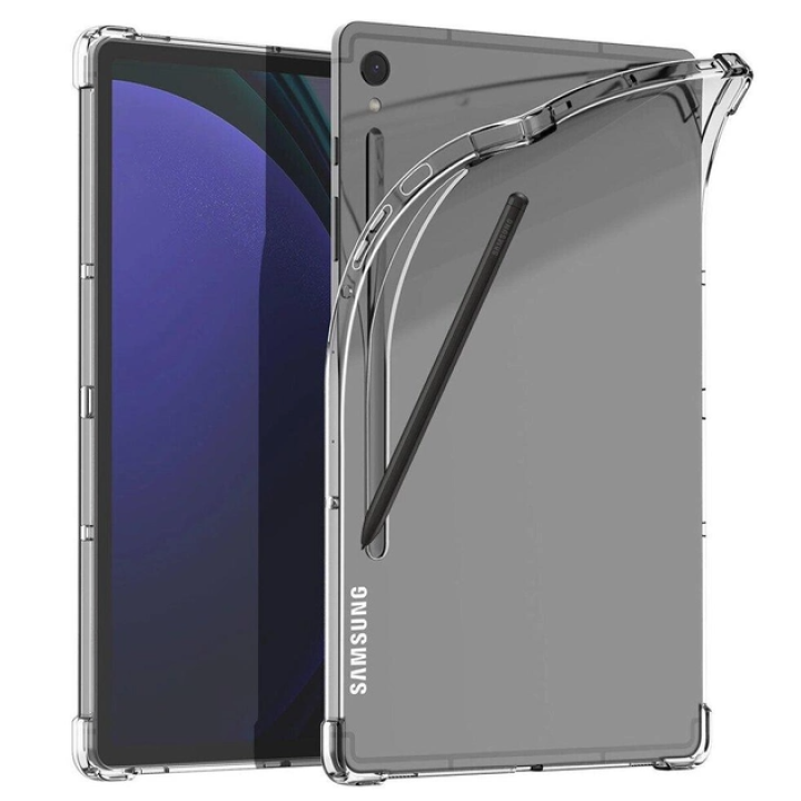 Прозрачный силиконовый чехол TPU для Samsung Tab S9​, Transparent