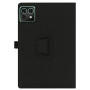 Чехол - книжка Textile Leather Case with Stand для Teclast M50 Mini, Black