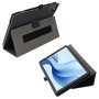 Чехол - книжка Textile Leather Case with Stand для Teclast M50 Mini, Black