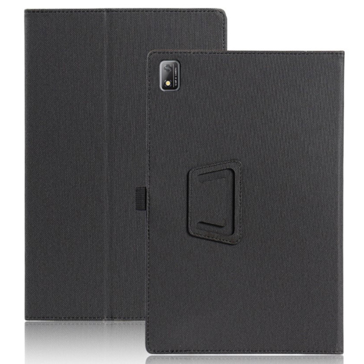 Чехол - книжка Textile Leather Case with Stand для Teclast T60 Plus, Black