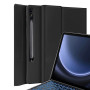 Чохол із Bluetooth - клавіатурою Magnet Flip Cover для Samsung Galaxy Tab S11 Ultra з RGB підсвіткою, тачпадом та мишкою чорний