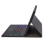 Чохол із Bluetooth - клавіатурою Magnet Flip Cover для Samsung Galaxy Tab S11 Ultra з RGB підсвіткою, тачпадом та мишкою чорний