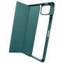 Чехол - книжка Glass Magnet Flip Cover для Xiaomi Pad 7 / 7 Pro зеленый