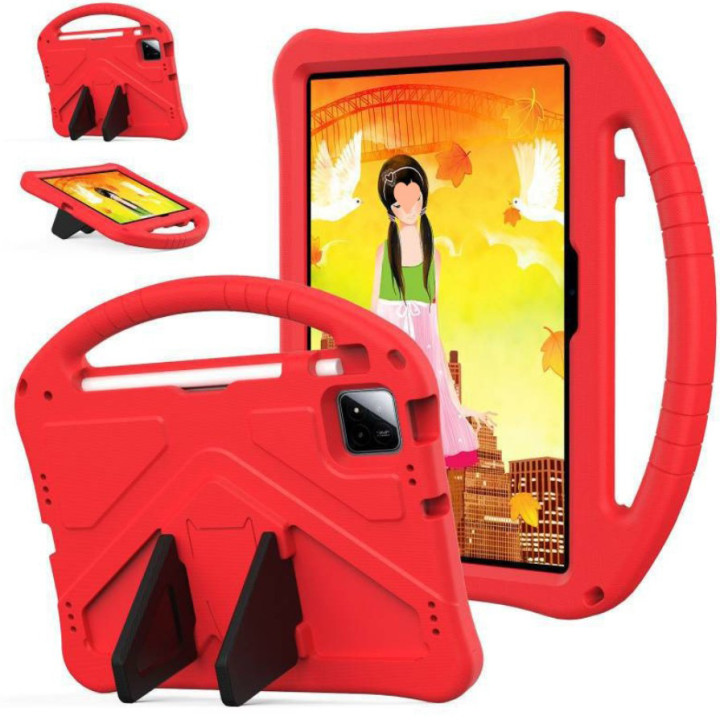 Чехол - накладка Kids with Stand для Xiaomi Pad 7 / 7 Pro с ручкой