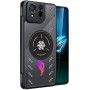 Чехол - накладка Acrylic IceCool Armor для Asus Rog Phone 9 / 9 Pro с металлической пластиной, Black