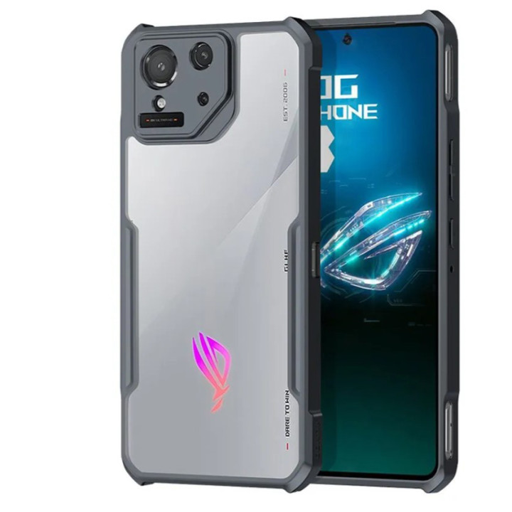 Противоударный чехол XUNDD для Asus Rog Phone 9 FE с защитой на камеру, Black