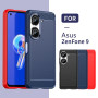  Чехол-накладка Polished Carbon для Asus Zenfone 9