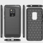 Чехол накладка Polished Carbon для Huawei Mate 20 красный