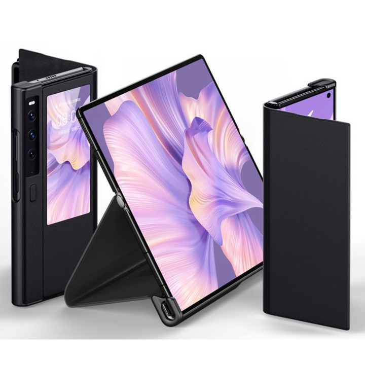 Кожаный чехол - книжка для Huawei Mate XS 2