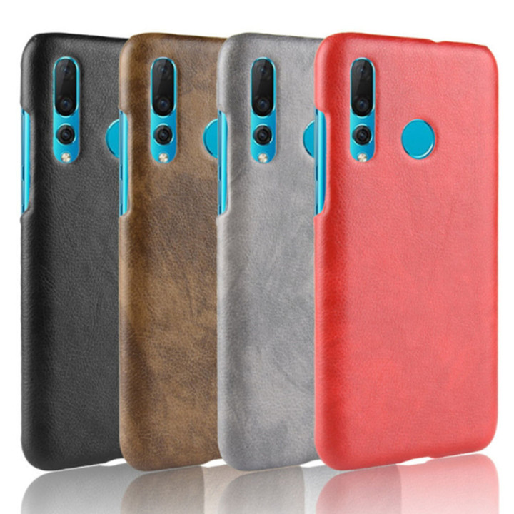 Кожаный чехол накладка для Huawei Nova 4