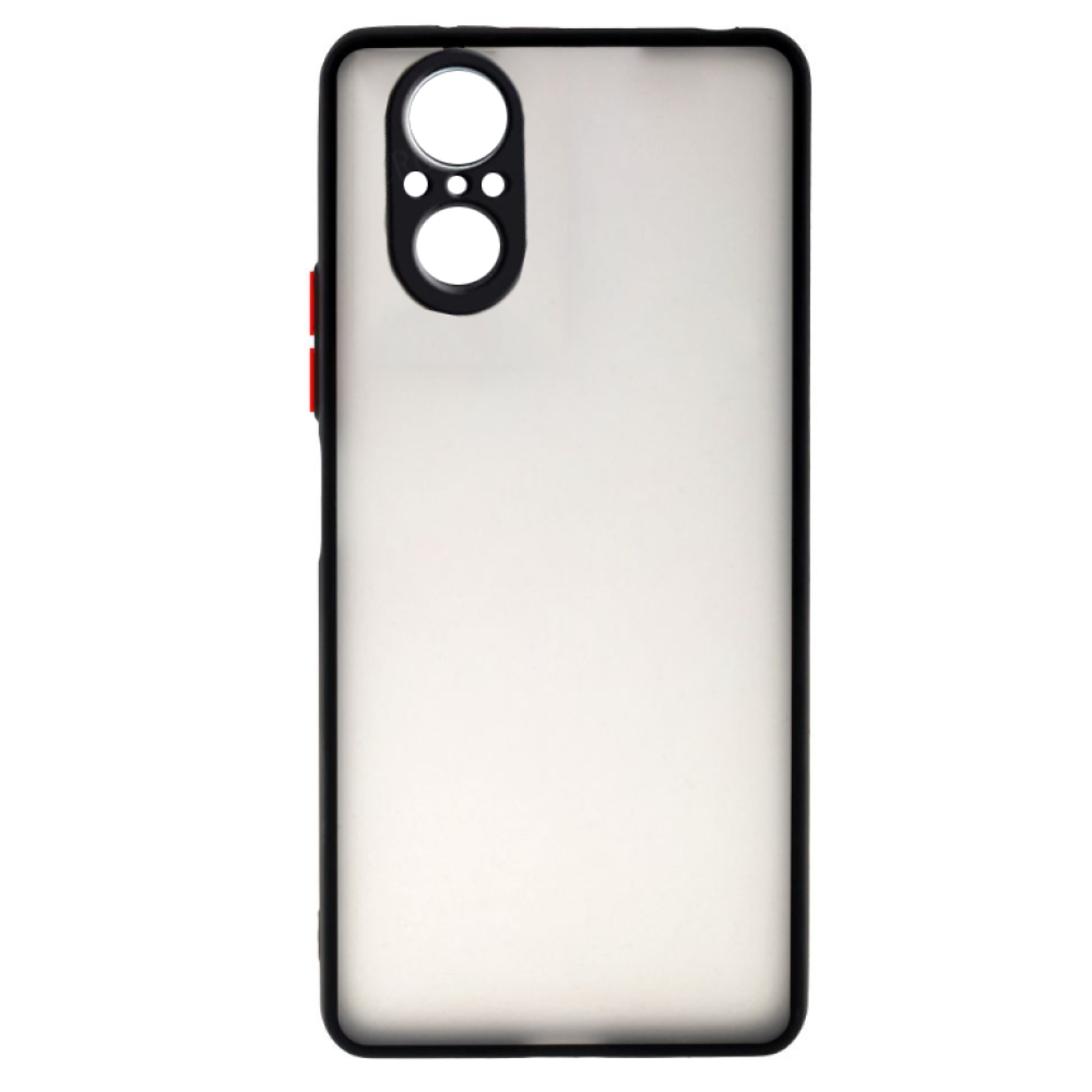 Чехол-накладка TPU Color Matte Case для Huawei Nova 9 SE чёрный