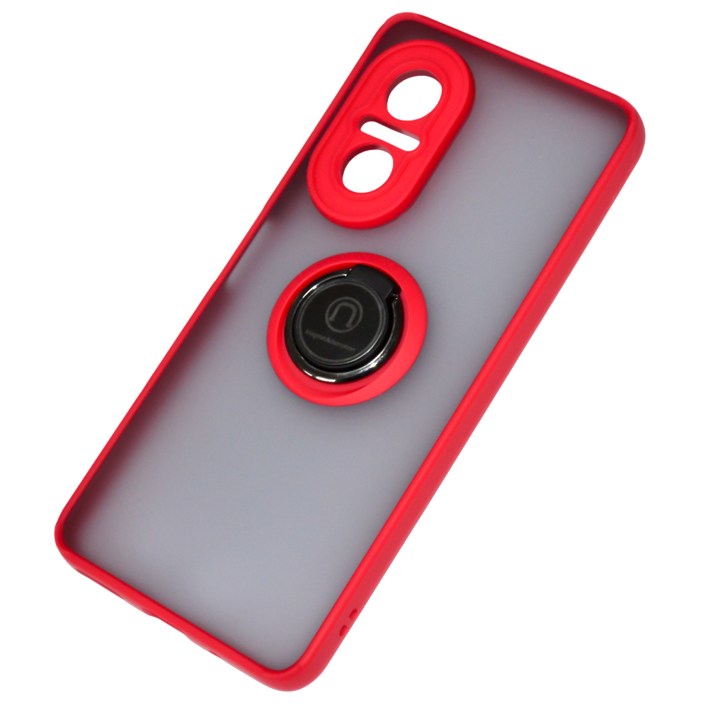 Чехол - накладка TPU Color Matte Ring для Huawei Nova 9 SE красный