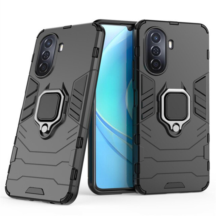 Чехол накладка Ricco Black Panther Armor для Huawei Nova Y70 / Y70 Plus