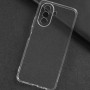 Прозрачный силиконовый чехол накладка Oucase для Huawei Nova Y70 Plus, Transparent