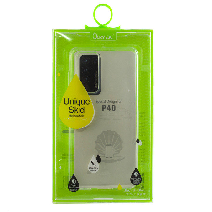 Прозрачный силиконовый чехол накладка Oucase для Huawei P40, Тransparent