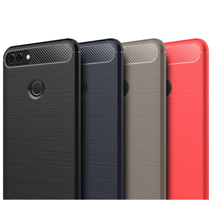 Чехол накладка Polished Carbon для Huawei Y9 2018