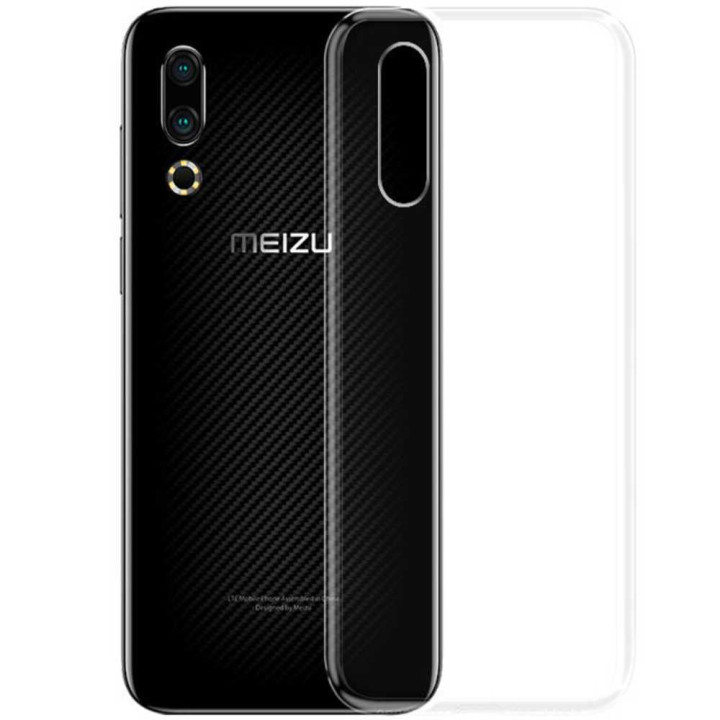 Прозрачный силиконовый чехол Slim Premium для Meizu 16s