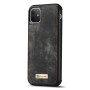 Чехол-кошелек CaseMe Retro Leather для Apple iPhone 12 / 12 Pro, Black
