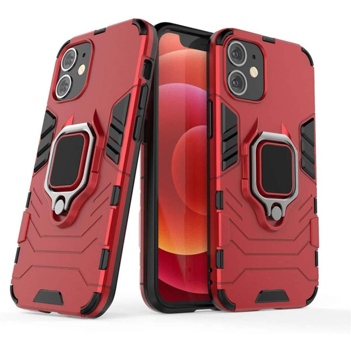 Чехол-накладка Ricco Black Panther Armor для Apple iPhone 12 / iPhone 12 Pro